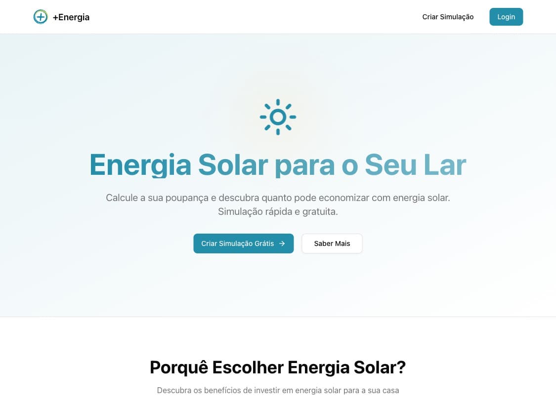 +Energia — Solar Simulator screenshot