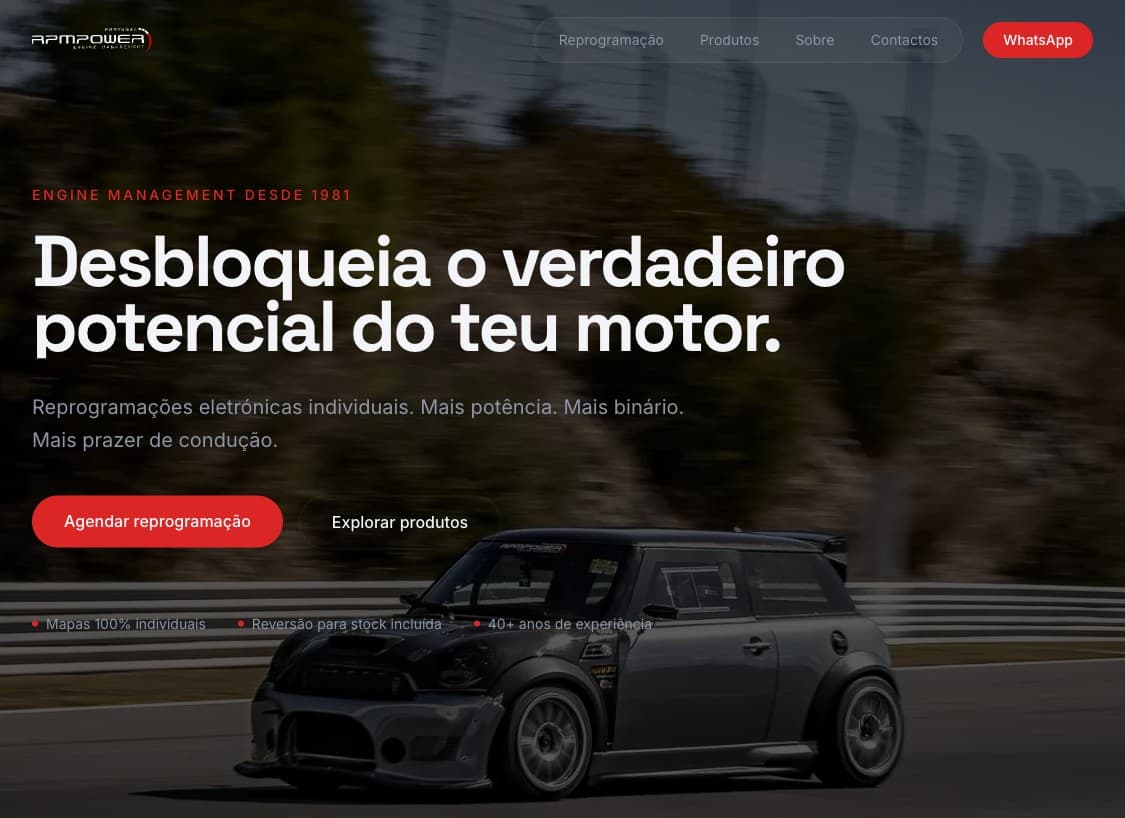 RPM Power Engine Management screenshot